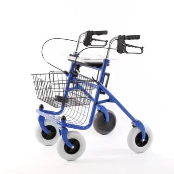 Ручная прогулочная коляска для покупок, легко переносимый и легкий роллер и ходунки для пожилых людей